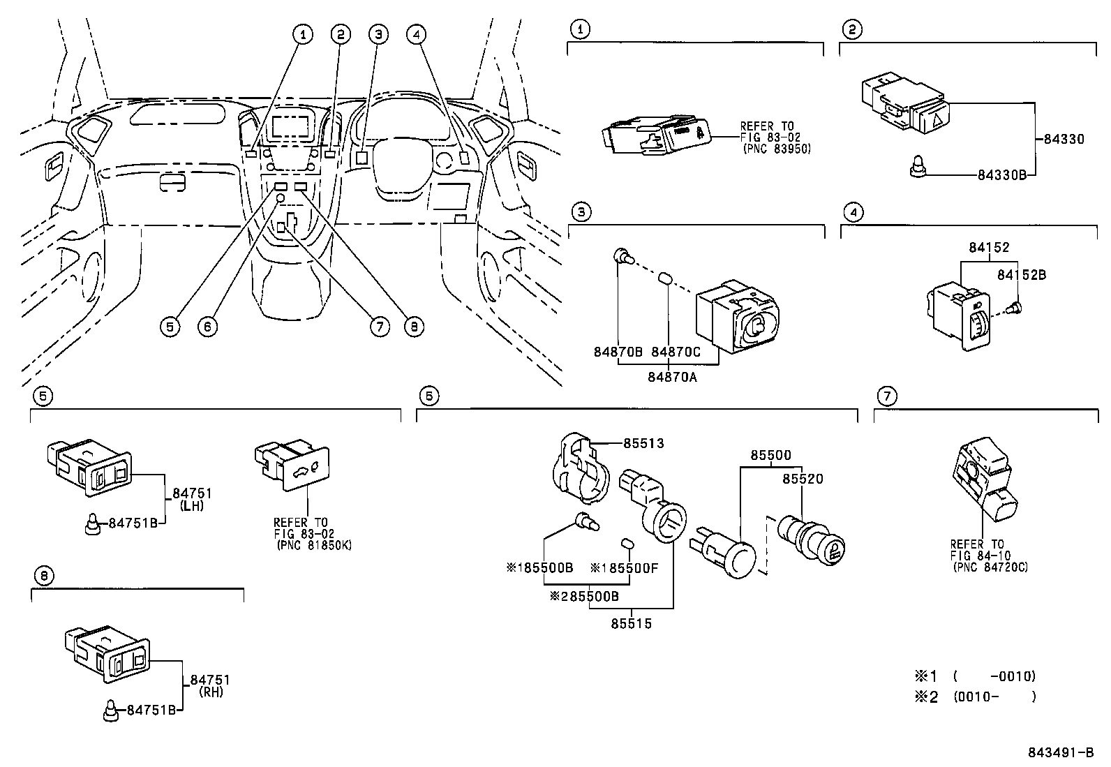 82620-48010 BLOCK ASSY, FUSIBLE LINK product image