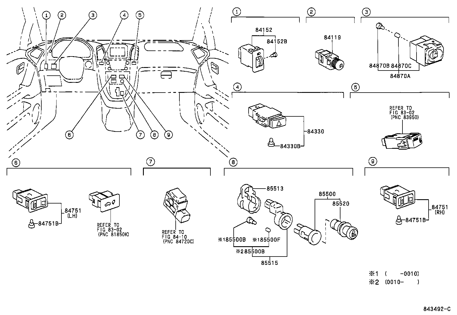 82620-48010 BLOCK ASSY, FUSIBLE LINK product image