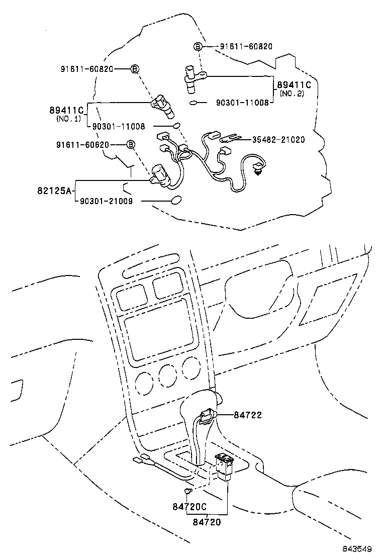 89413-20020 SENSOR, SPEED product image
