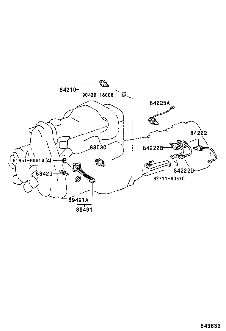 83320-80332 GAGE ASSY, FUEL SENDER product image