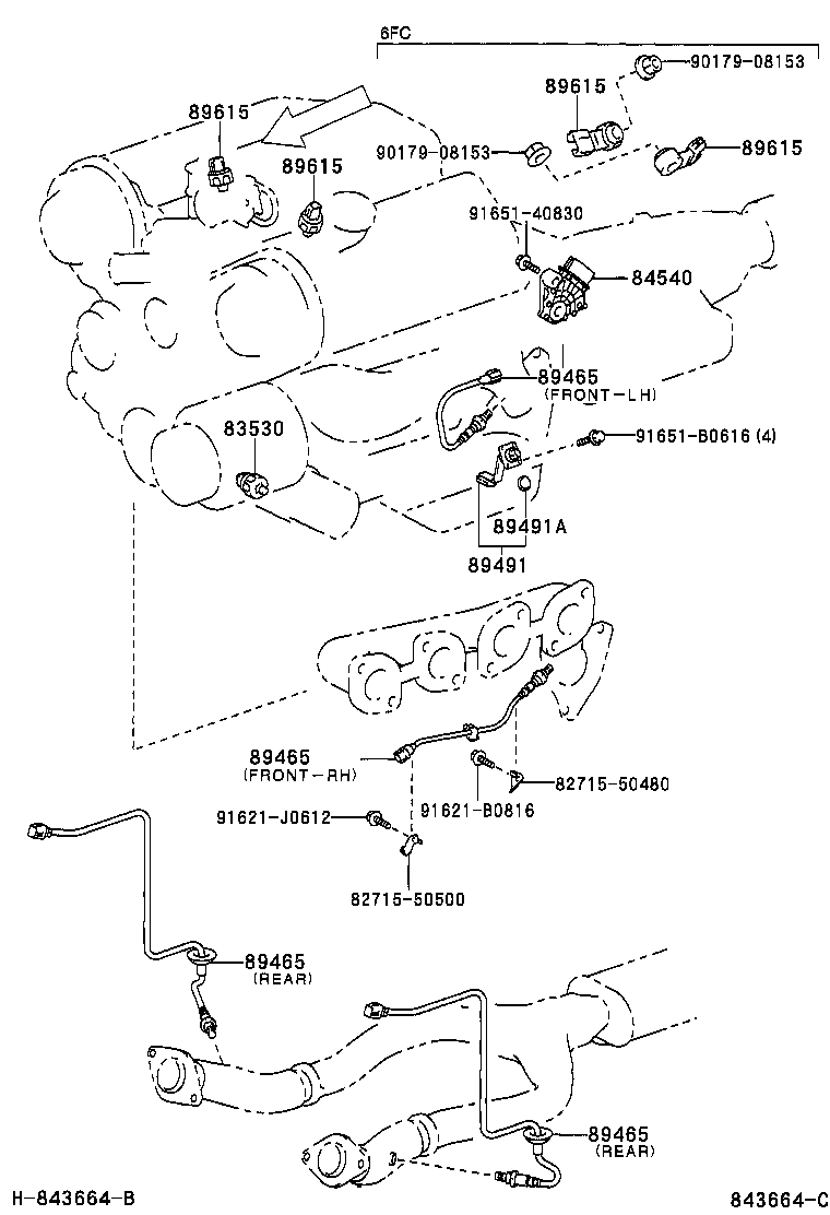 Toyota 82672-50191 COVER, JUNCTION BLOCK
