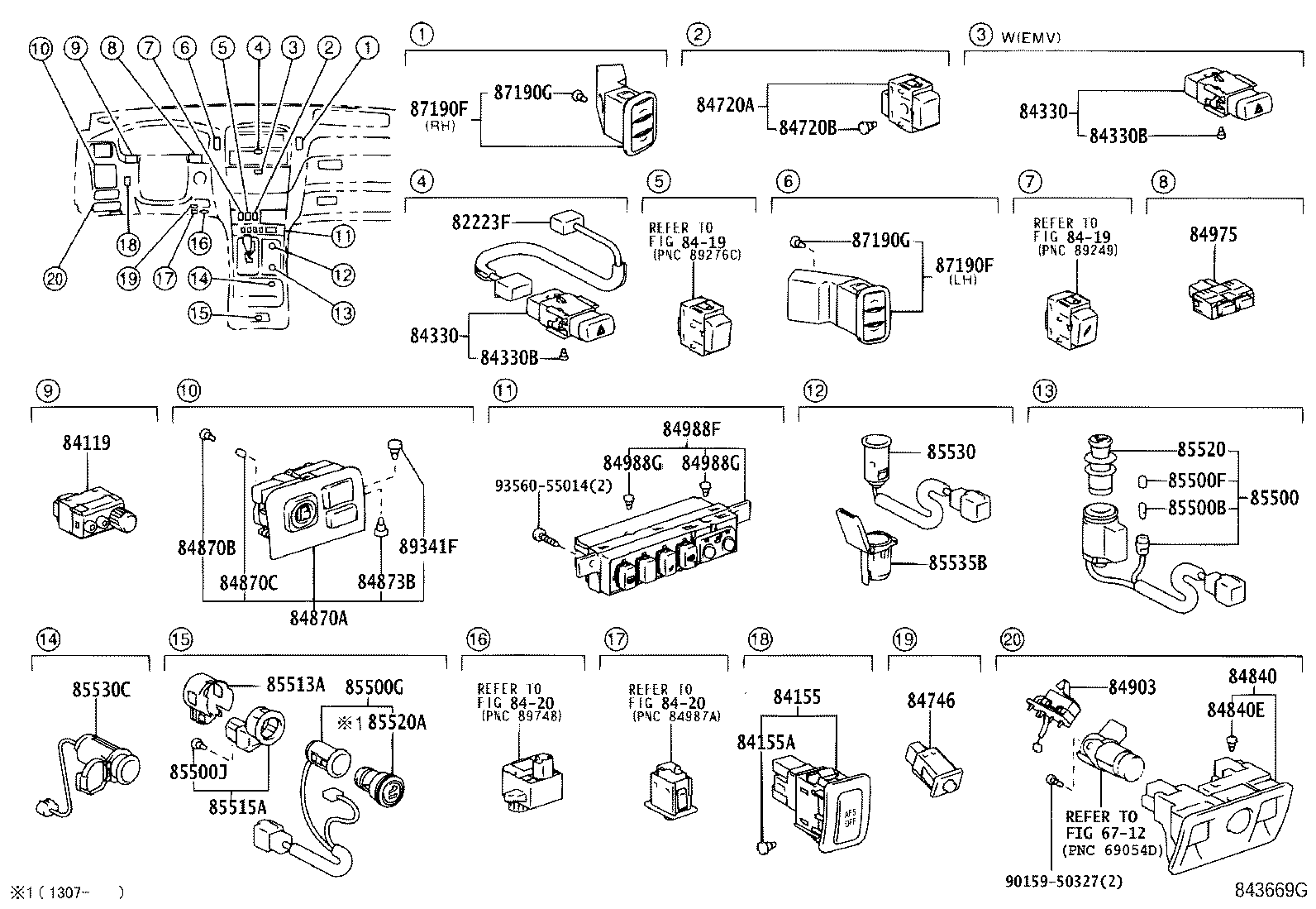 83320-59125 GAGE ASSY, FUEL SENDER product image