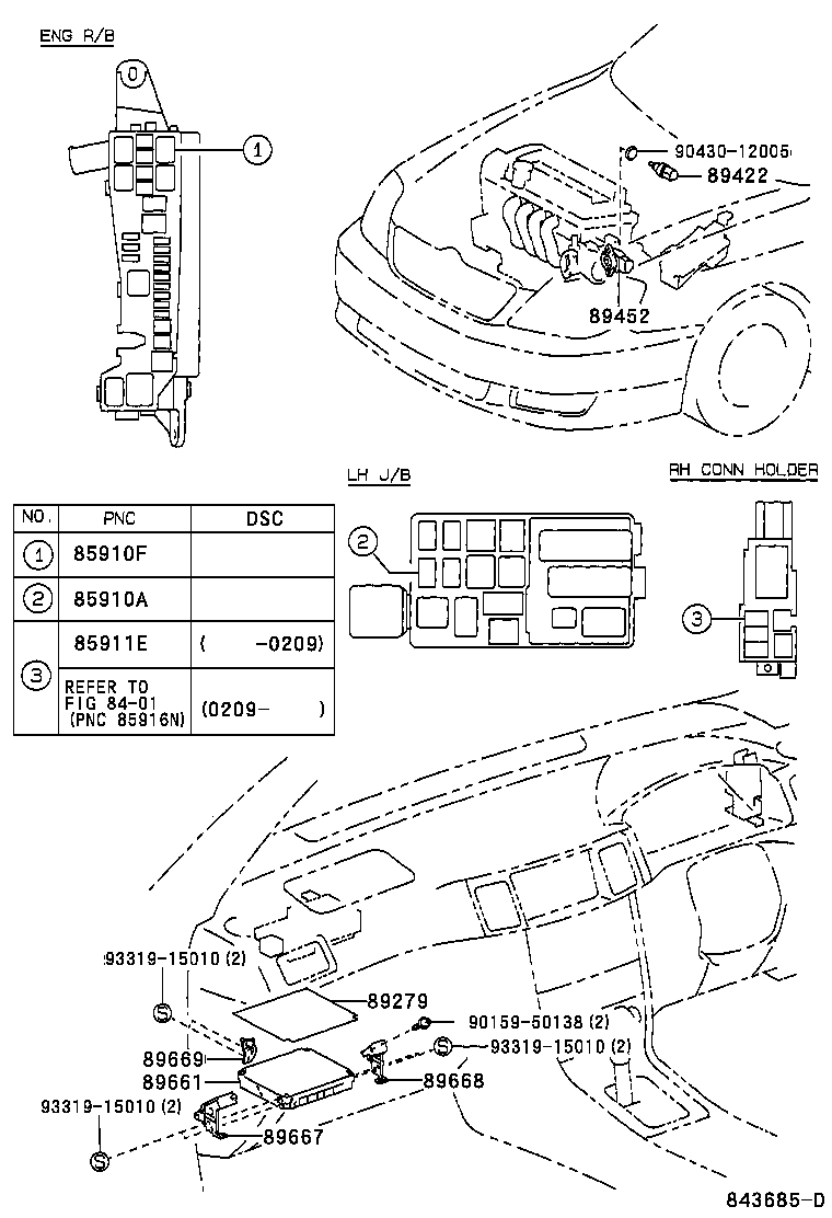 89661-12A30 COMPUTER, ENGINE CONTROL product image