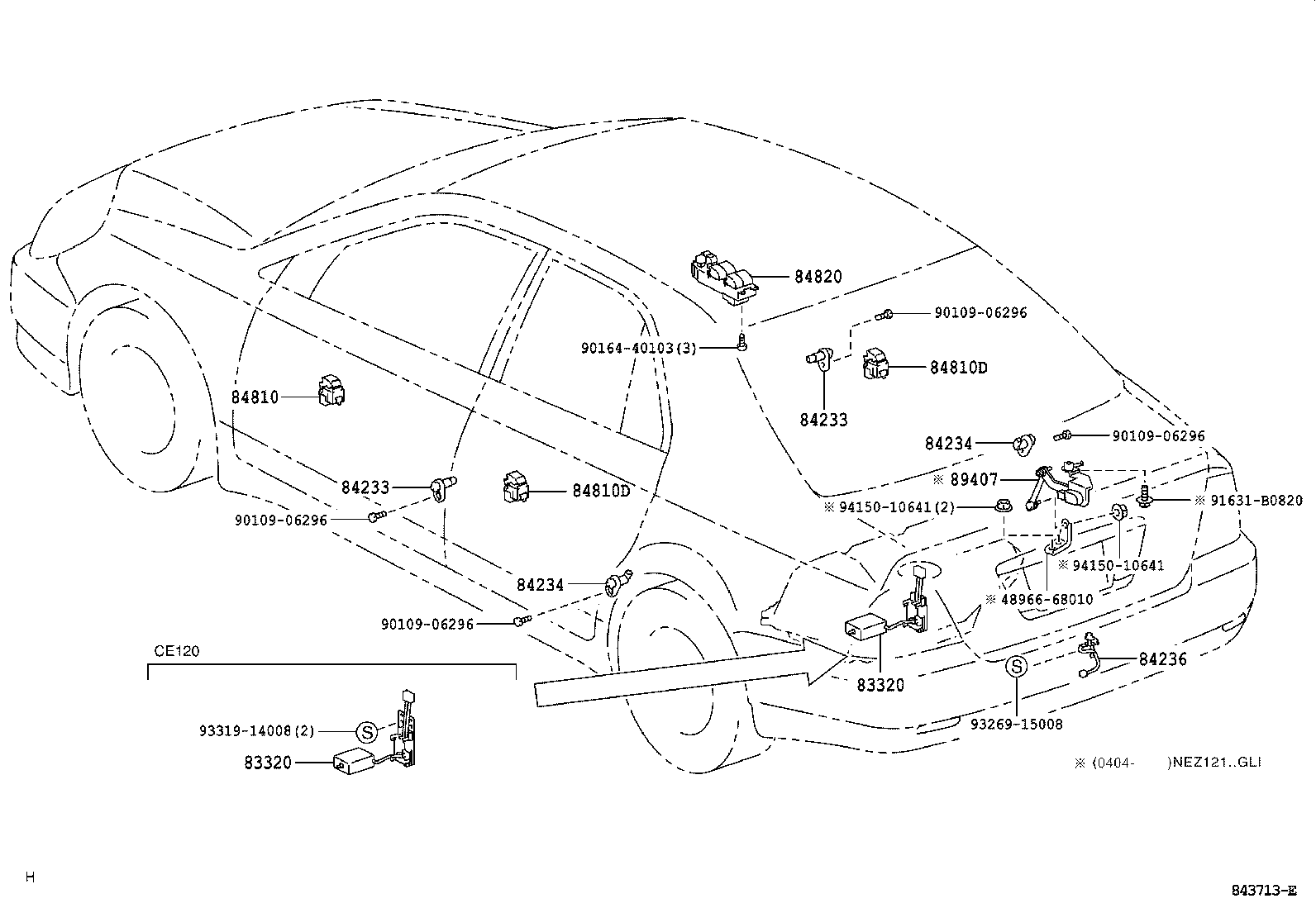 83320-12640 GAGE ASSY, FUEL SENDER product image