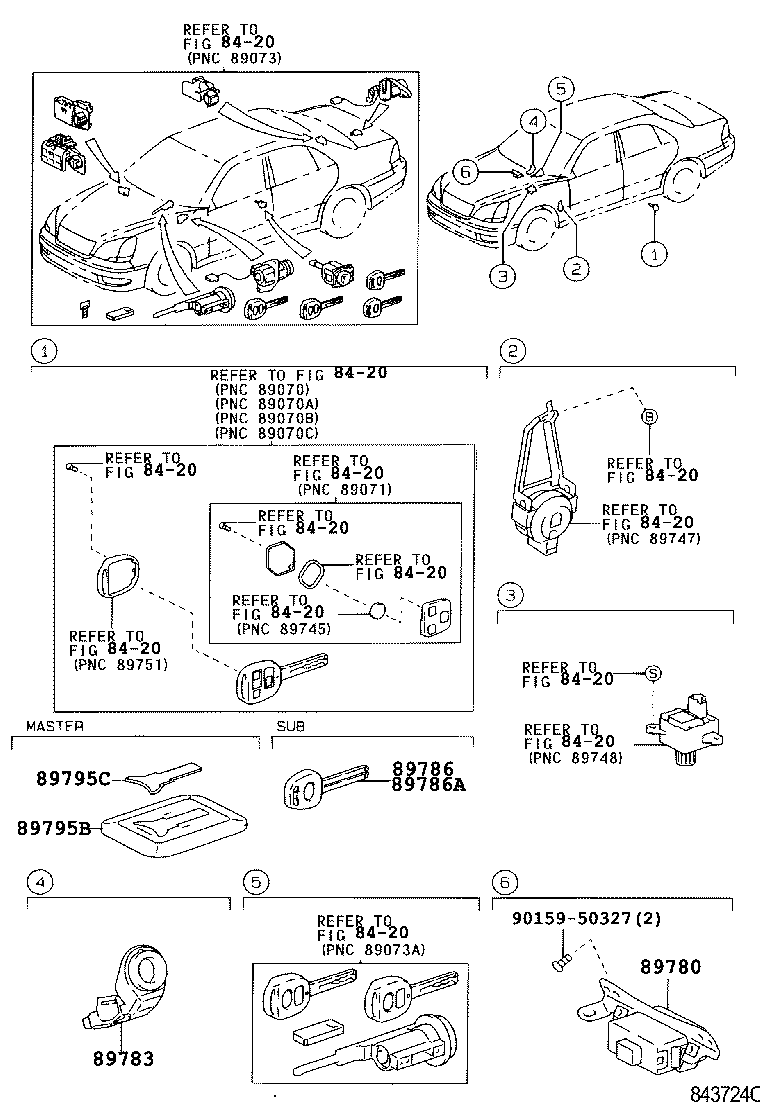 Toyota 89730-50091 COMPUTER ASSY, THEFT WARNING