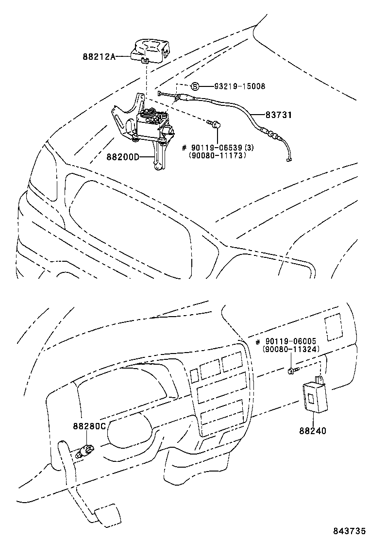88240-04030 COMPUTER ASSY, CRUISE CONTROL product image