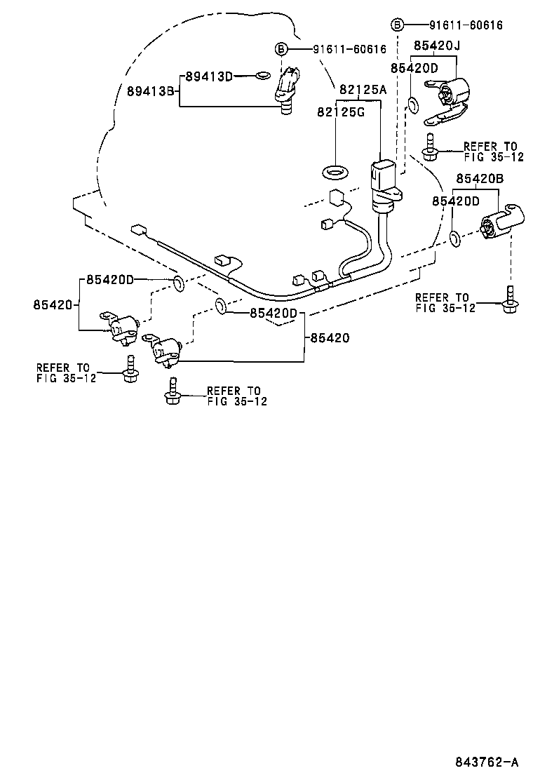 84570-52020 SWITCH ASSY, KICK DOWN product image