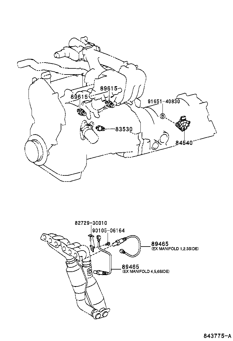 84165-22030 SWITCH, REAR FOG LAMP product image