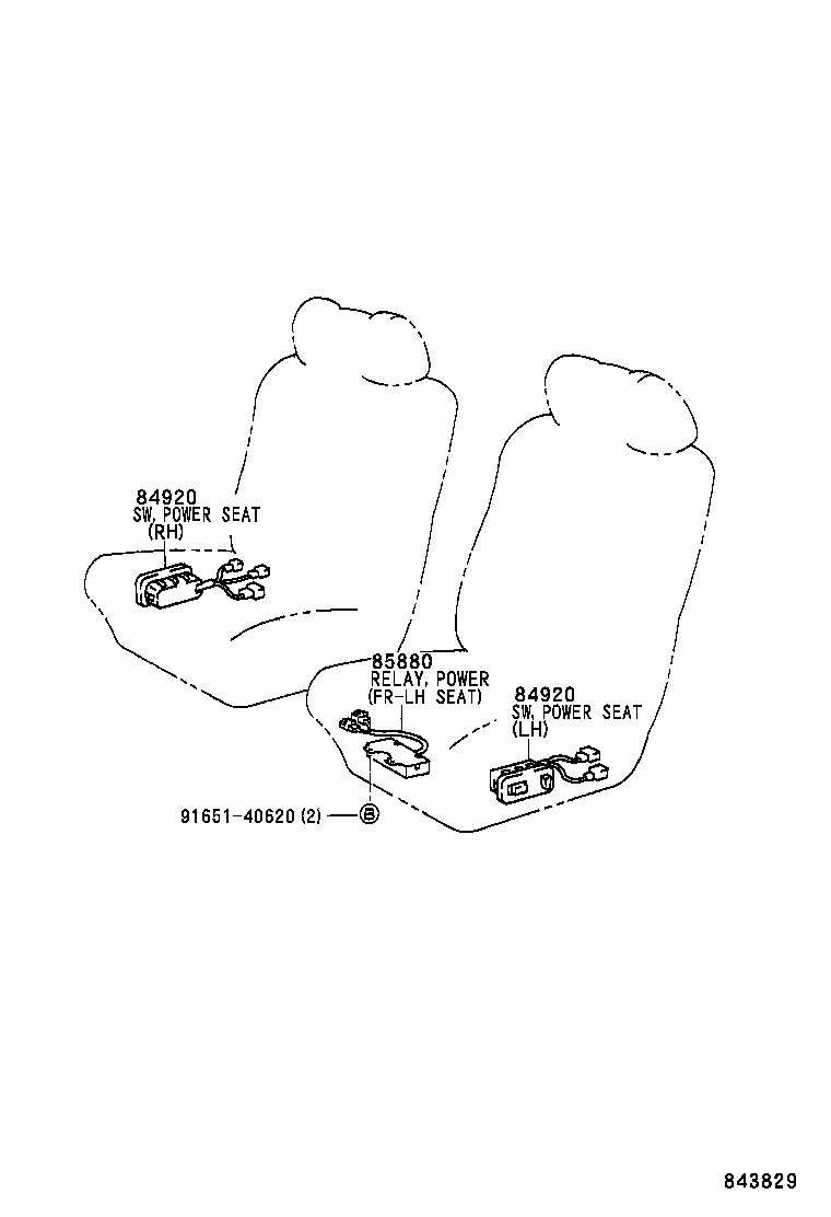 84140-40030 SWITCH ASSY, HEADLAMP DIMMER product image