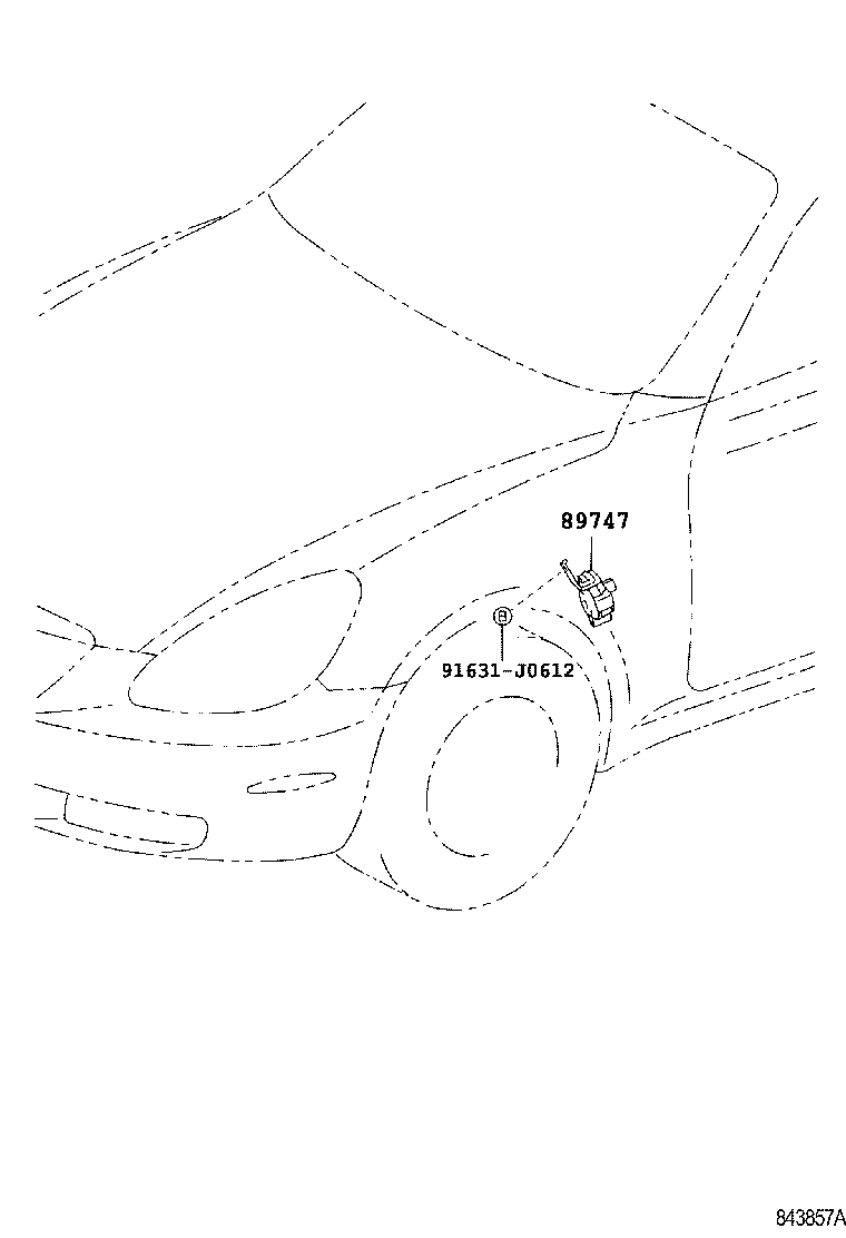 Toyota 89747-24040 BUZZER, WIRELESS DOOR LOCK