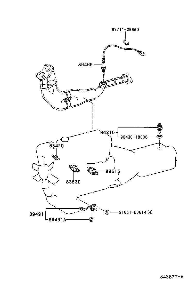 83320-80262 GAGE ASSY, FUEL SENDER product image