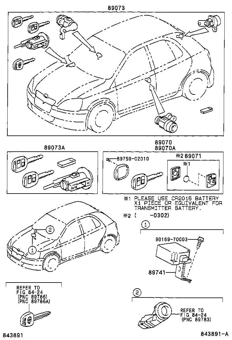 Thumbnail 2 for 89073-0D040