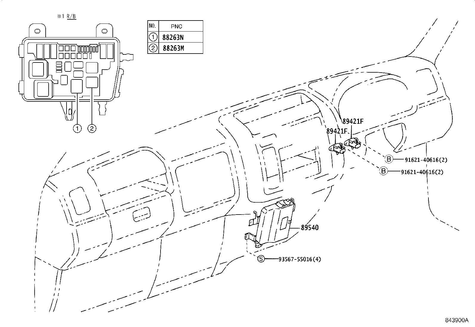 89545-37020 SENSOR, SPEED, REAR RH product image