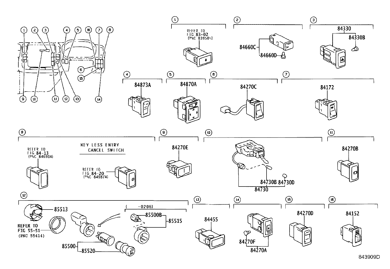 83320-80375 GAGE ASSY, FUEL SENDER product image