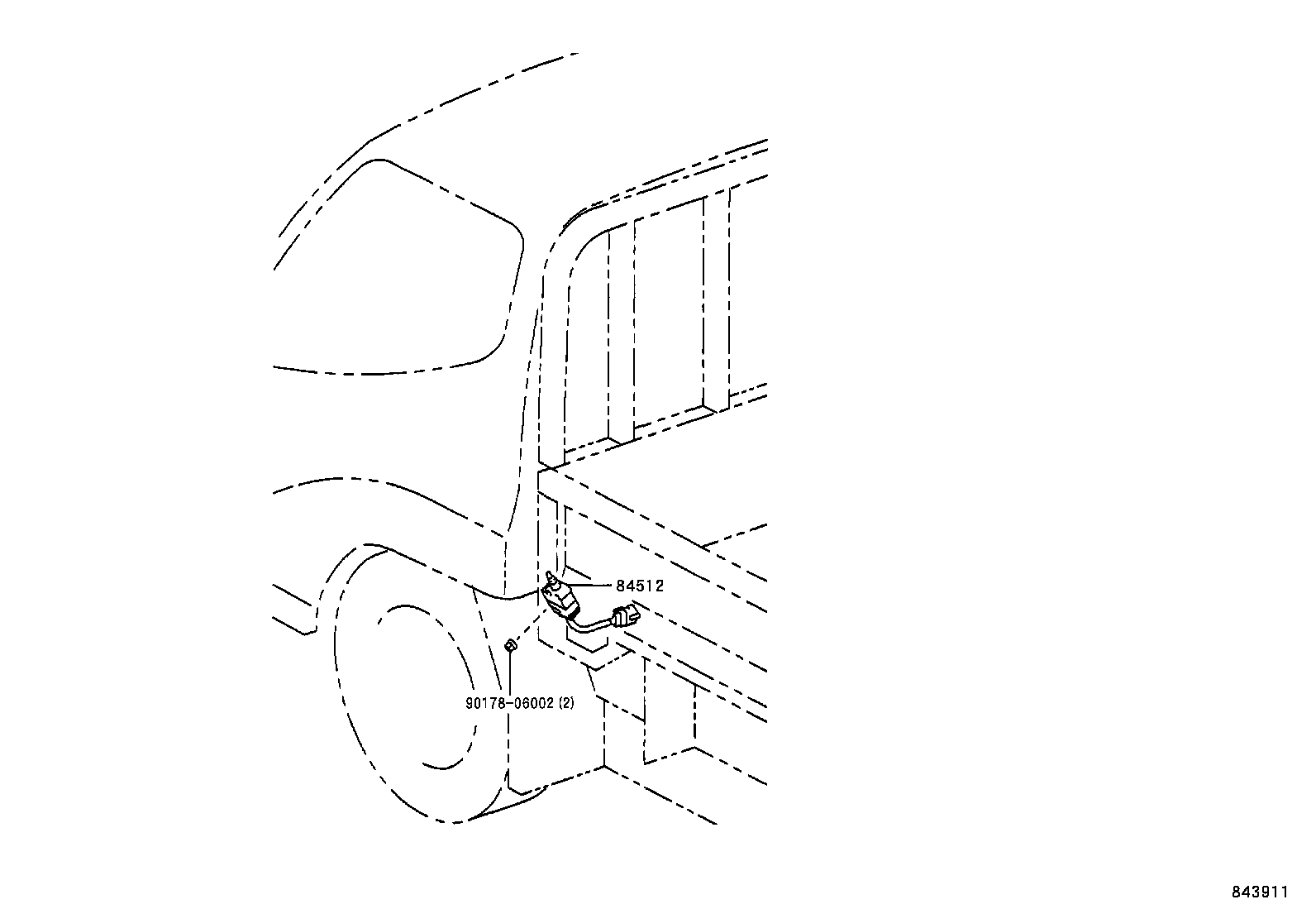83320-80375 GAGE ASSY, FUEL SENDER product image