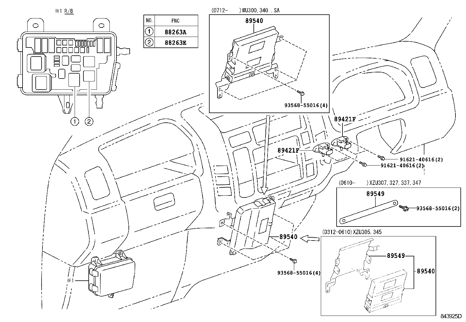 89540-37200 COMPUTER ASSY, SKID CONTROL product image