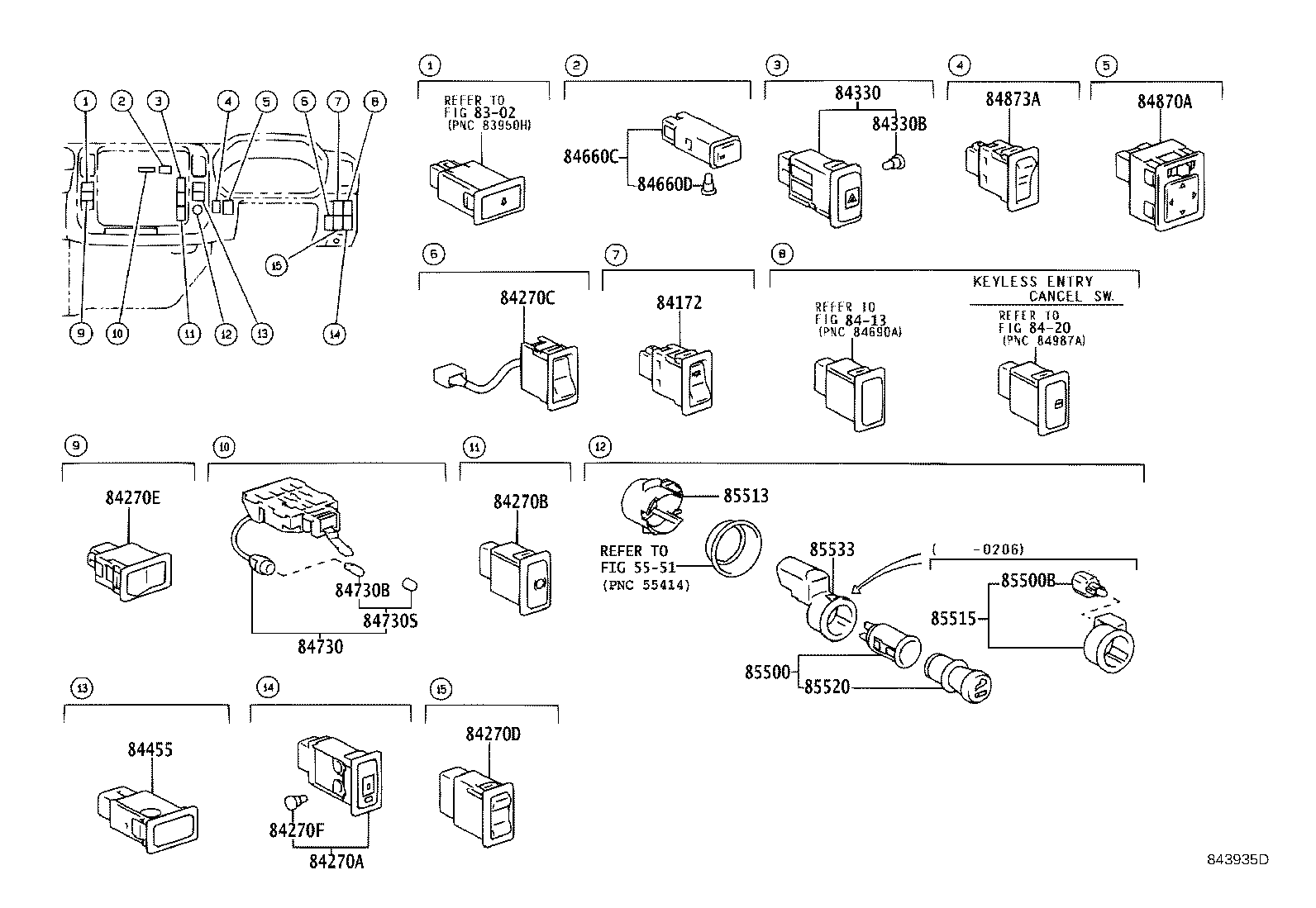 28300-58040 RELAY ASSY, STARTER product image