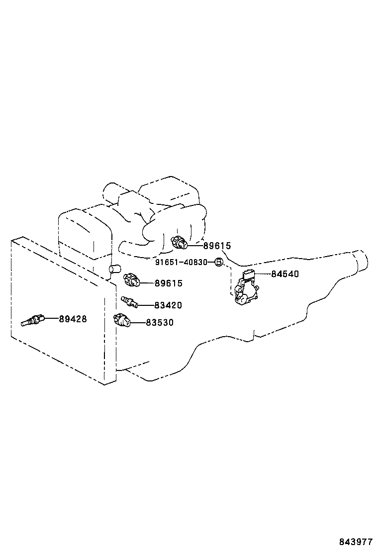 55912-30060 HOUSING, HEATER CONTROL product image