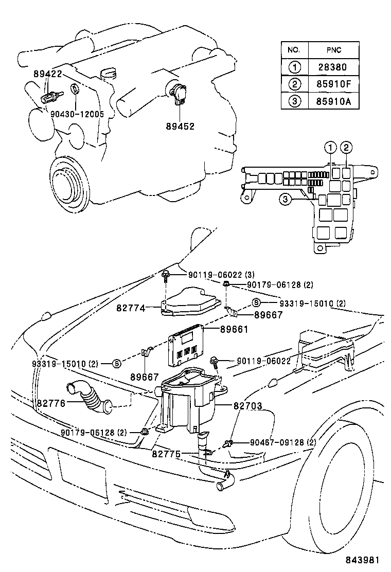 89879-30020 BRACKET, INJECTOR DRIVER product image