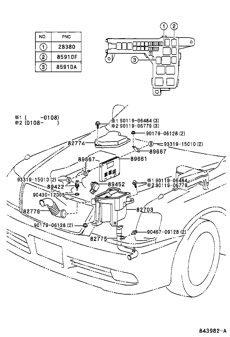 89879-30020 BRACKET, INJECTOR DRIVER product image