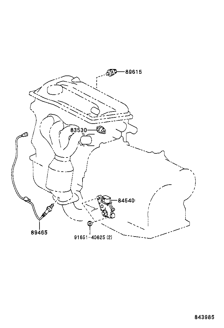 84040-28050 MASTER SWITCH ASSY, POWER WINDOW REGULATOR product image