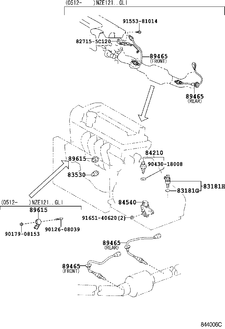 83320-12640 GAGE ASSY, FUEL SENDER product image
