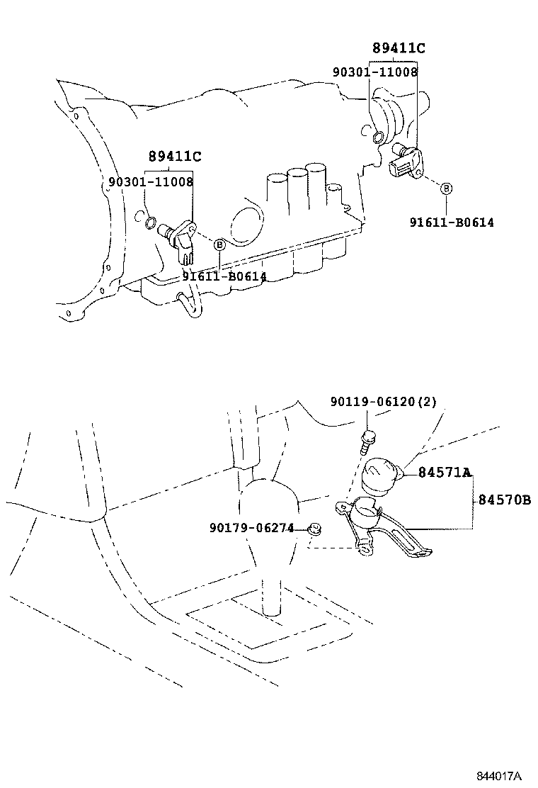 84571-50030 SWITCH, KICK DOWN product image