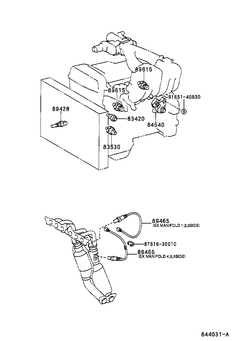 84165-22030 SWITCH, REAR FOG LAMP product image