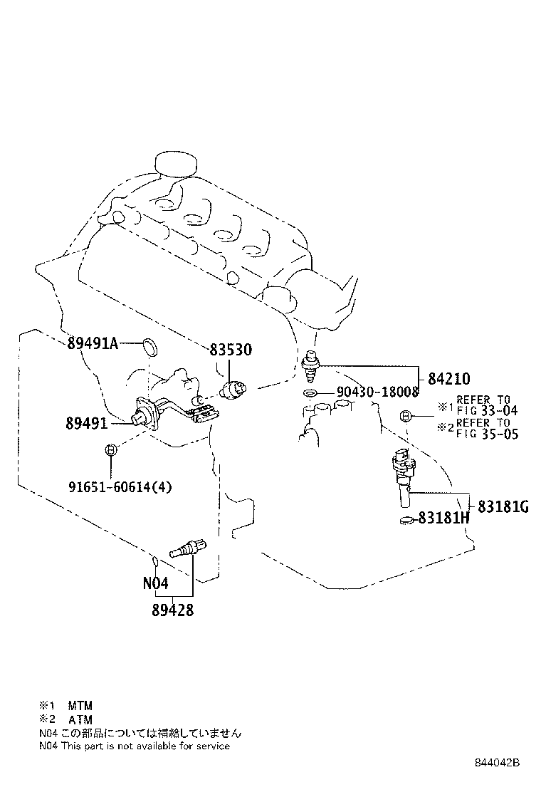 28610-27010 RELAY ASSY, GLOW PLUG product image