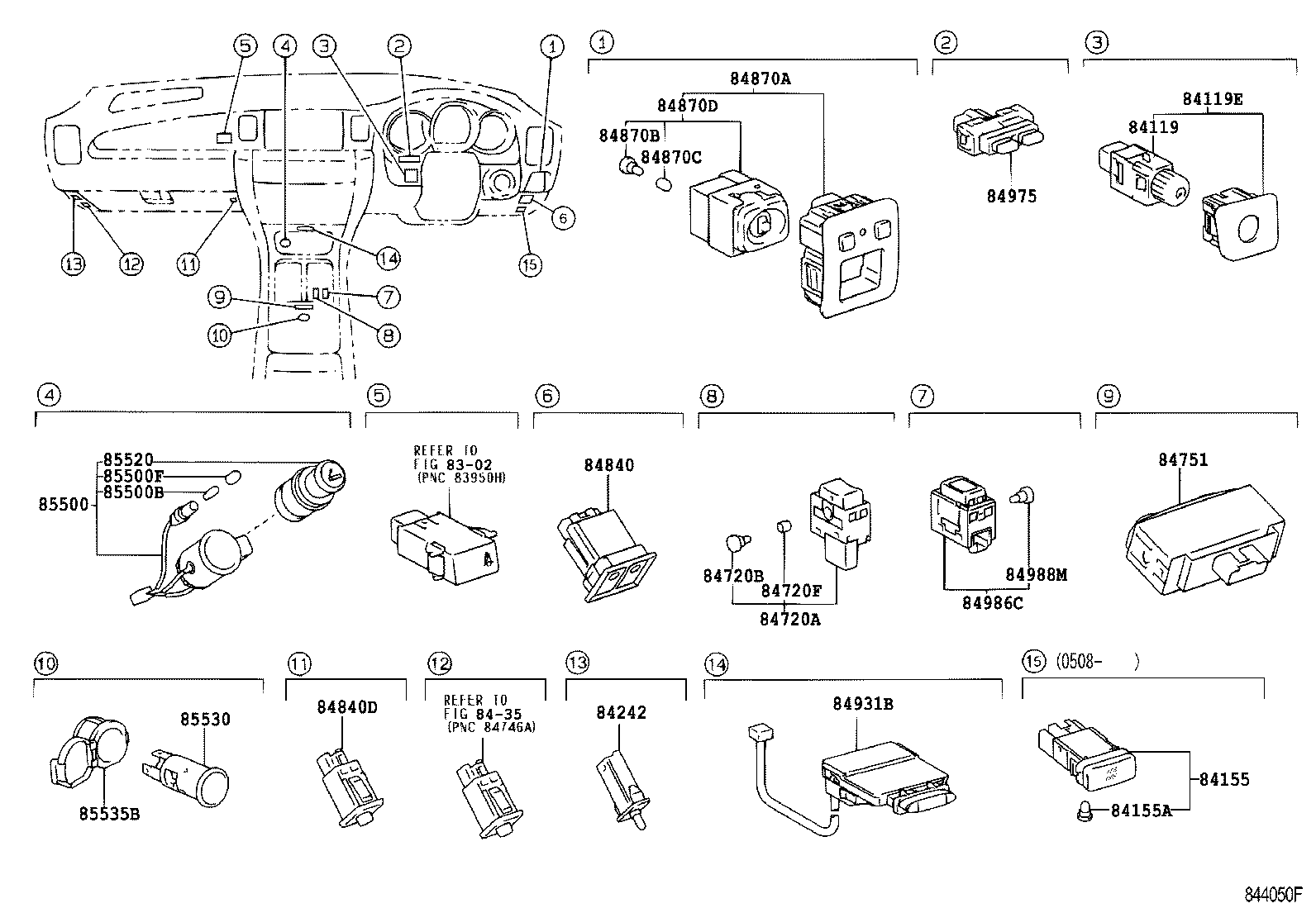 83320-30500 GAGE ASSY, FUEL SENDER product image