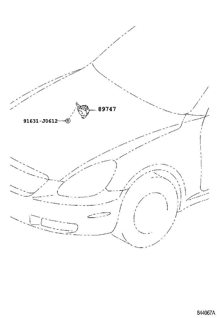 89747-24030 BUZZER, WIRELESS DOOR LOCK product image