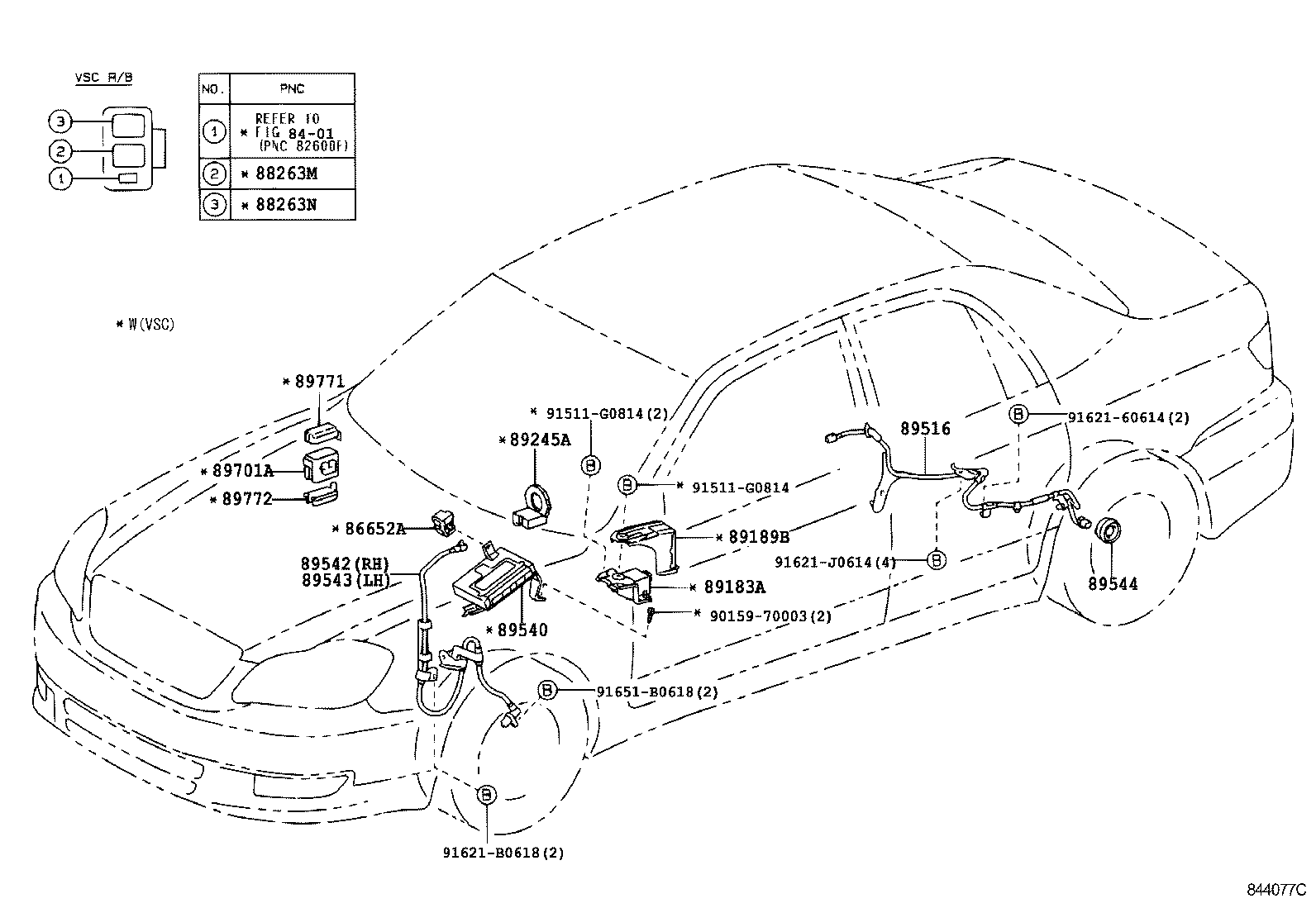 89540-12570 COMPUTER ASSY, SKID CONTROL product image