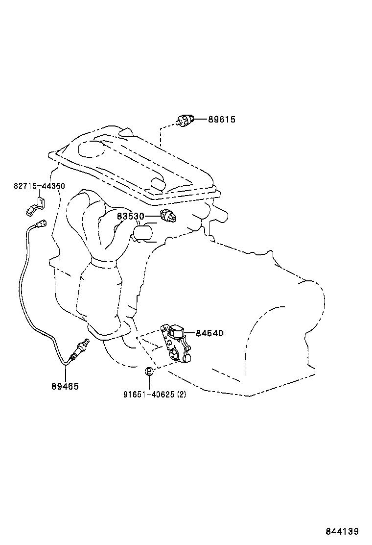 83320-44040 GAGE ASSY, FUEL SENDER product image