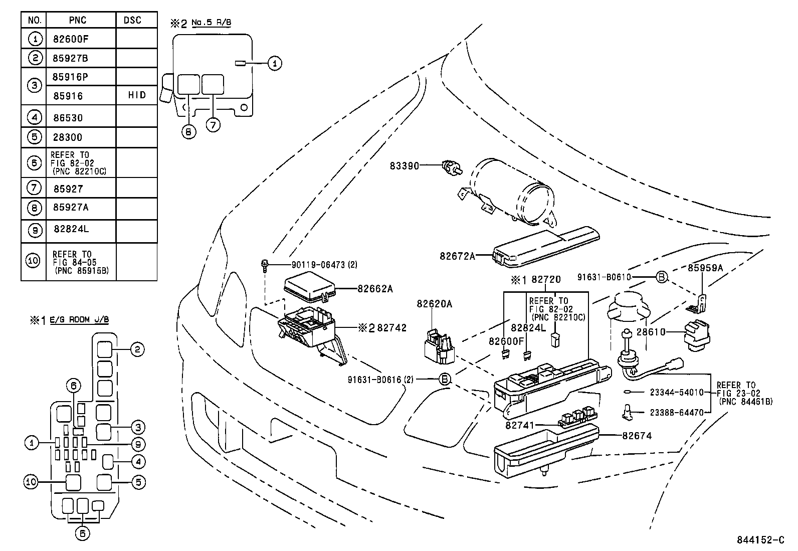 82672-44080 COVER, JUNCTION BLOCK product image