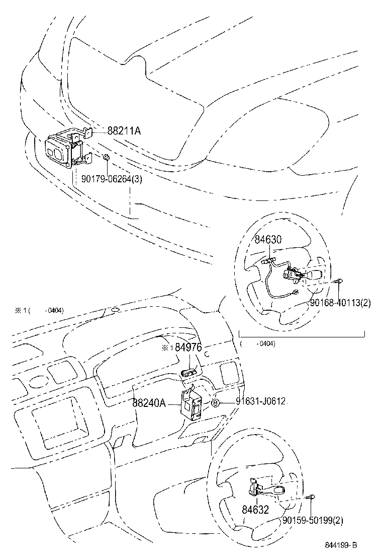 88240-51040 COMPUTER ASSY, DISTANCE CONTROL product image