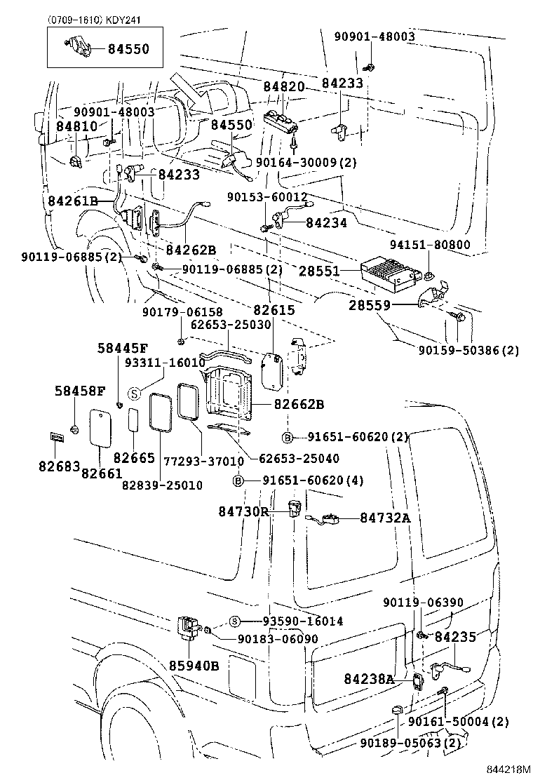 83320-80392 GAGE ASSY, FUEL SENDER product image