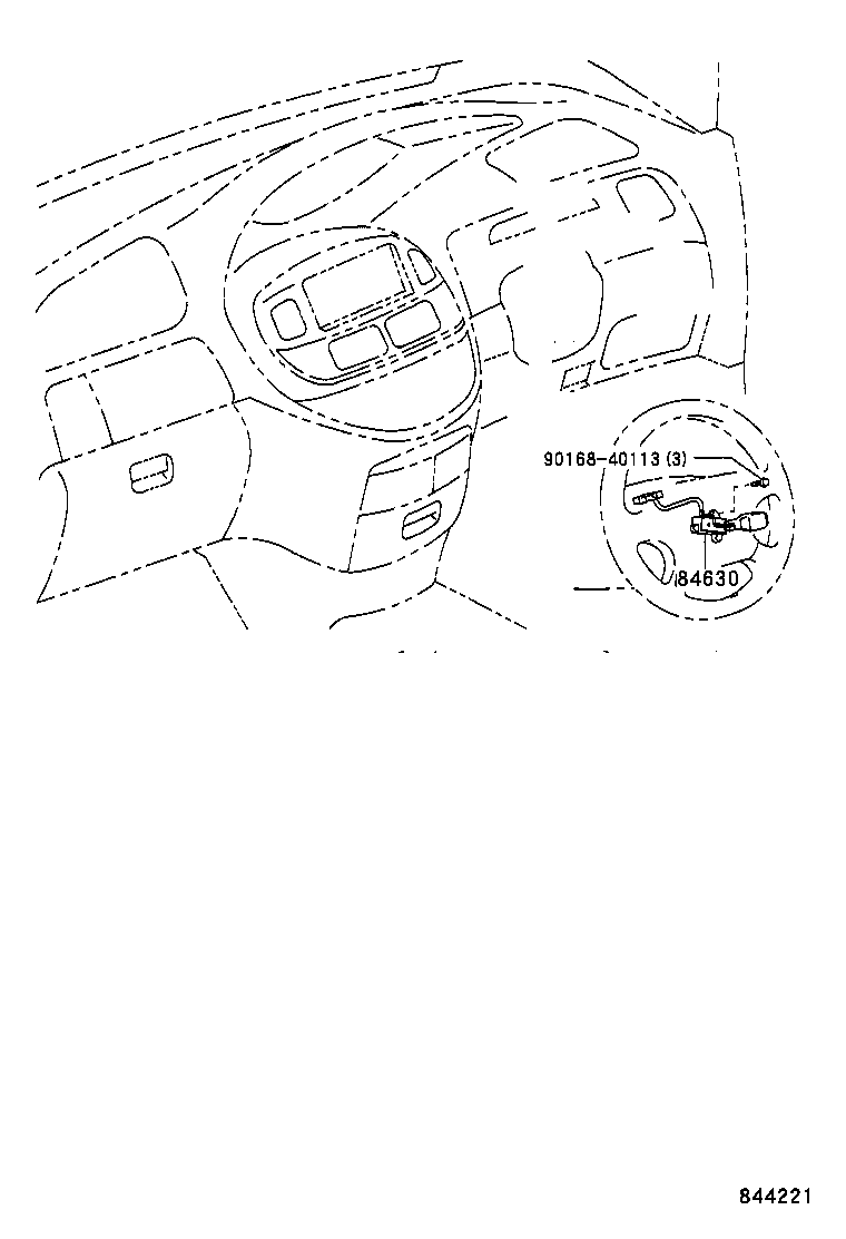 88210-28030 SENSOR, LASER RADAR product image