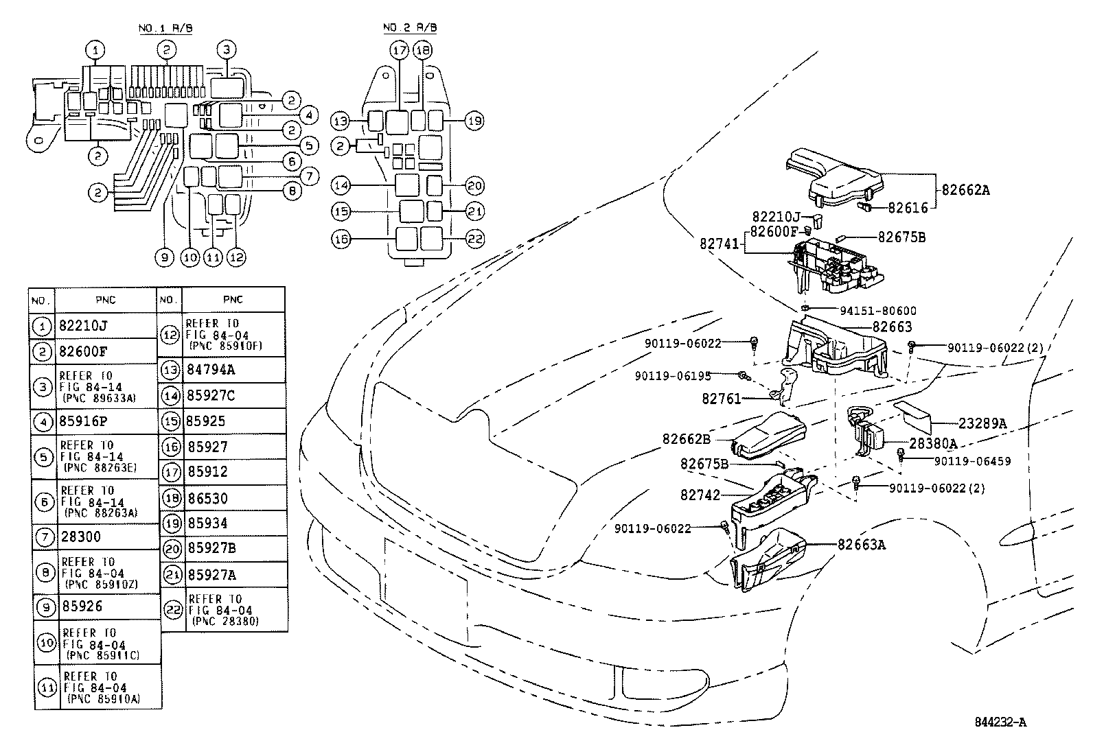 84040-51010 MASTER SWITCH ASSY, POWER WINDOW REGULATOR product image