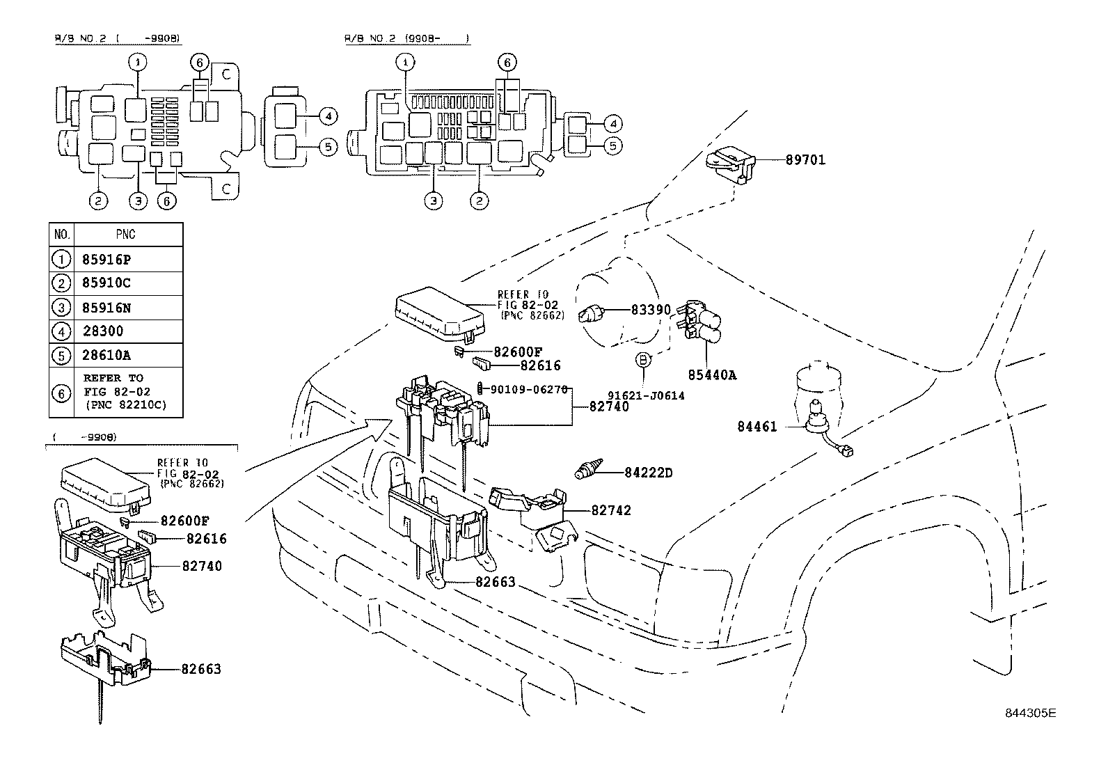 84820-35080 MASTER SWITCH ASSY, POWER WINDOW REGULATOR product image