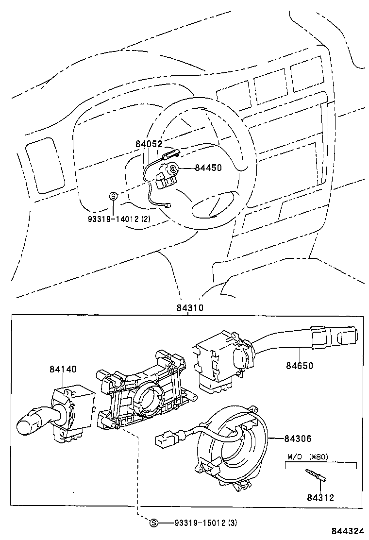 83320-80358 GAGE ASSY, FUEL SENDER product image