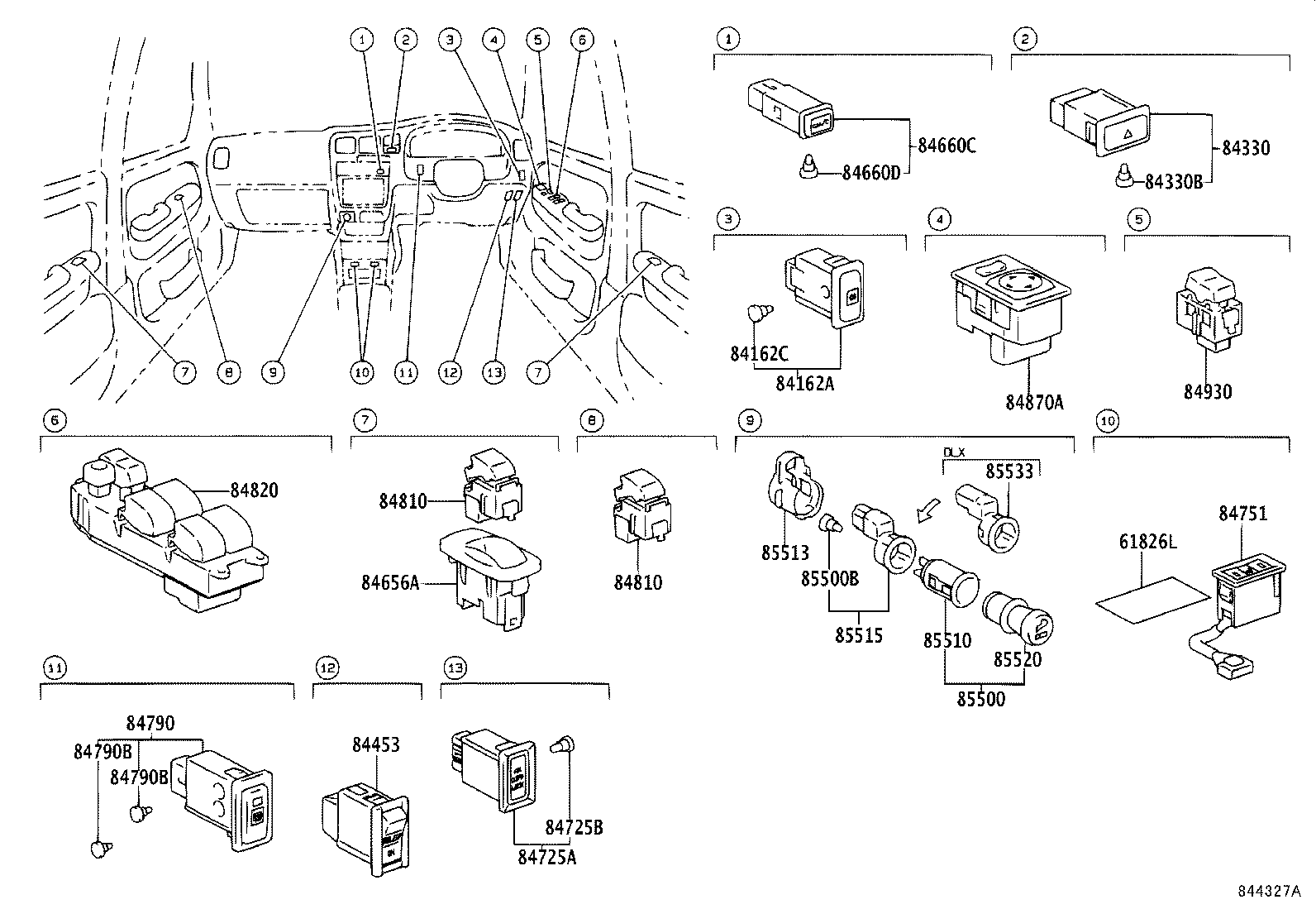 83320-80358 GAGE ASSY, FUEL SENDER product image