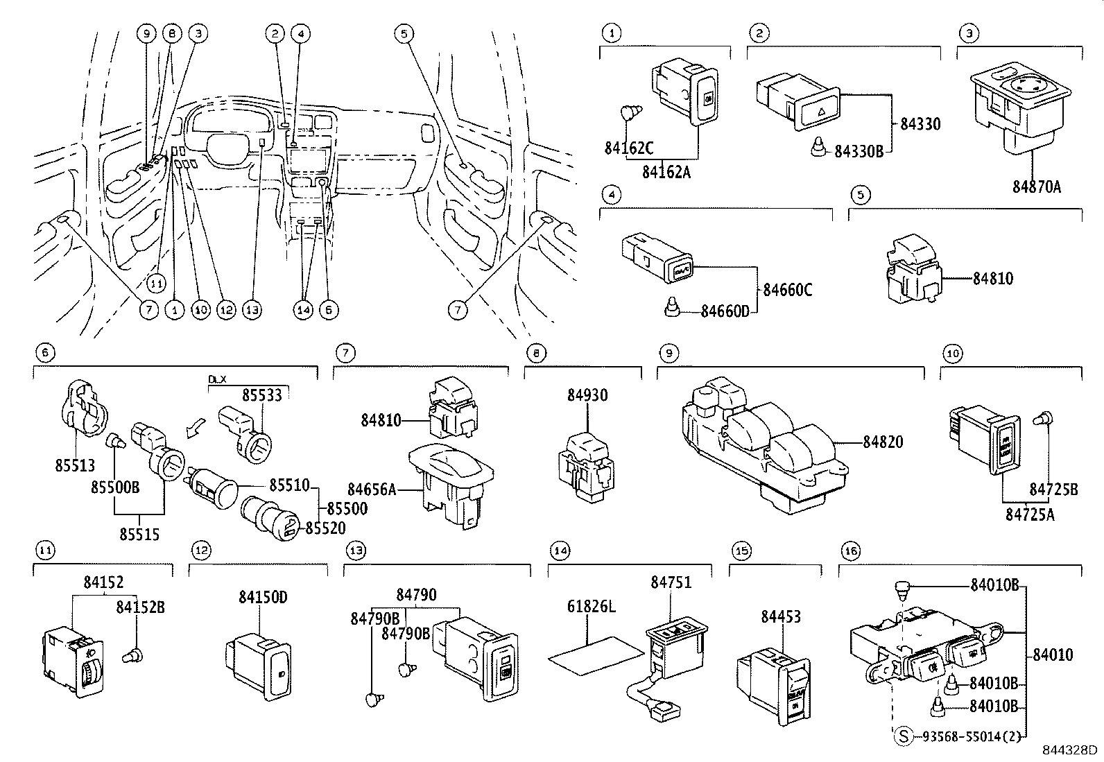 83320-80358 GAGE ASSY, FUEL SENDER product image