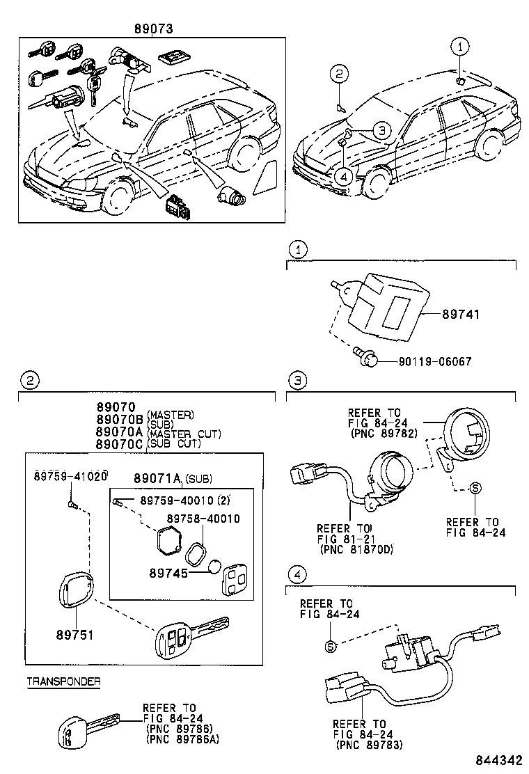 89751-24050 COVER, TRANSMITTER HOUSING product image