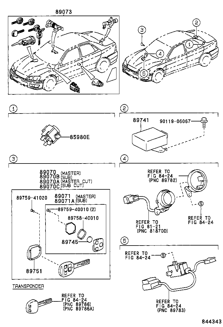 89751-24050 COVER, TRANSMITTER HOUSING product image