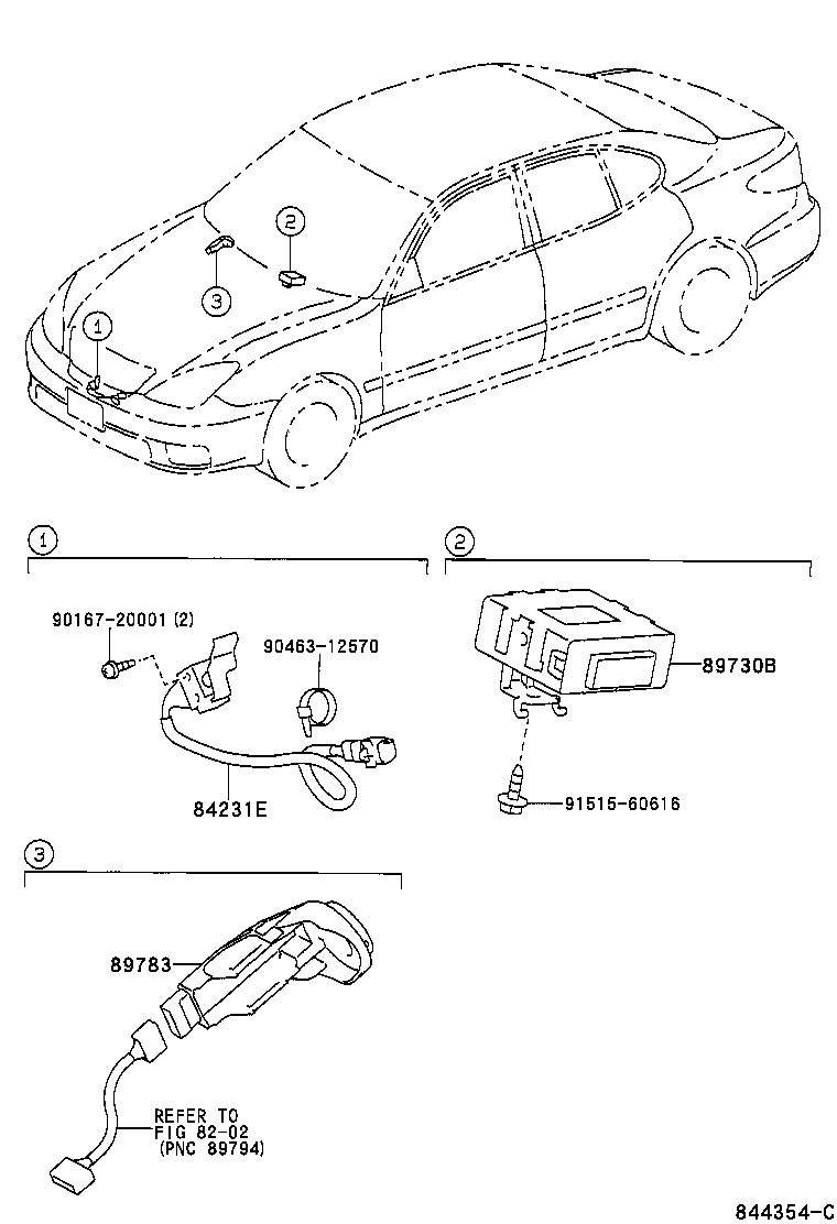 89730-33150 COMPUTER ASSY, THEFT WARNING product image