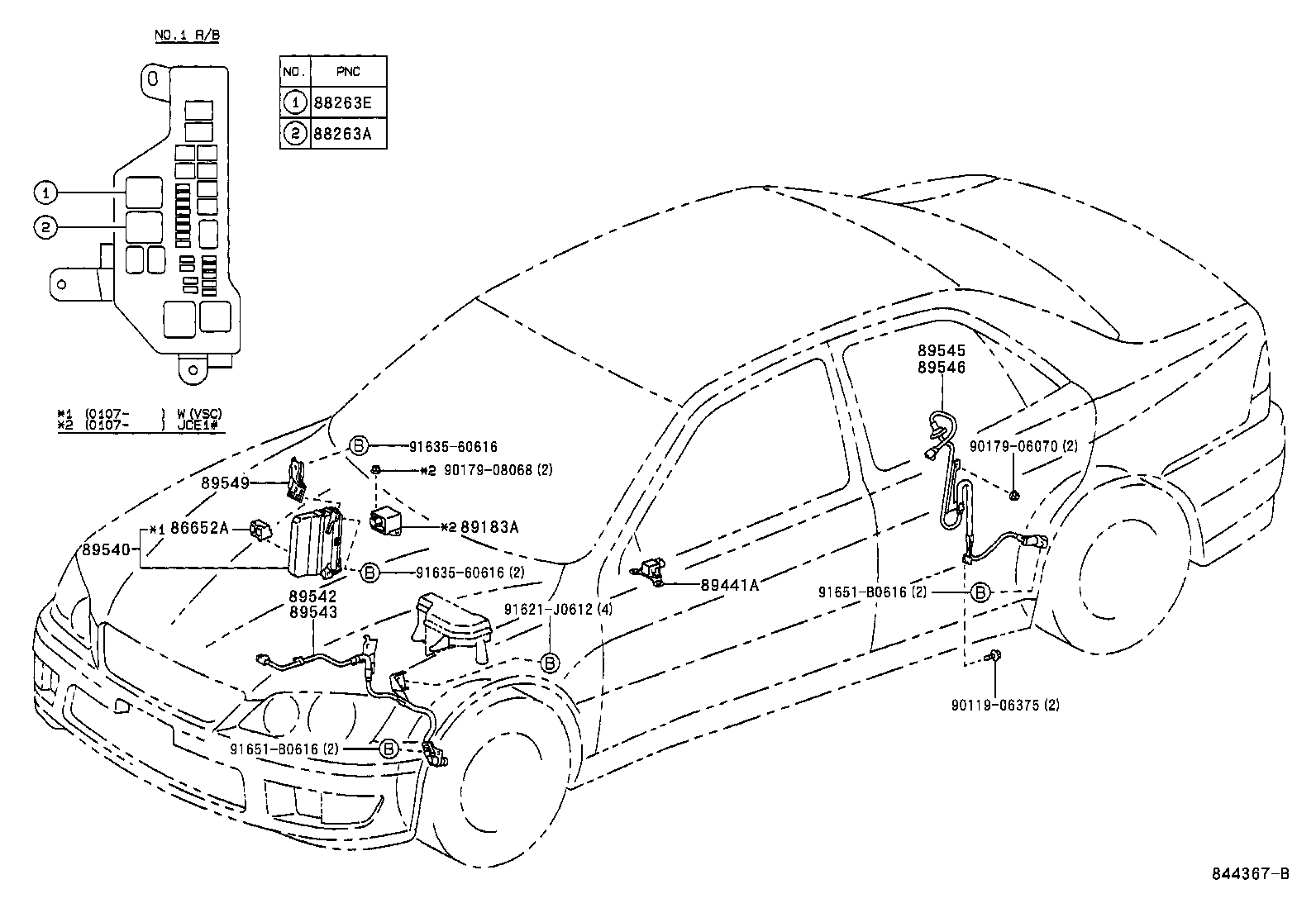 89540-53180 COMPUTER ASSY, SKID CONTROL product image