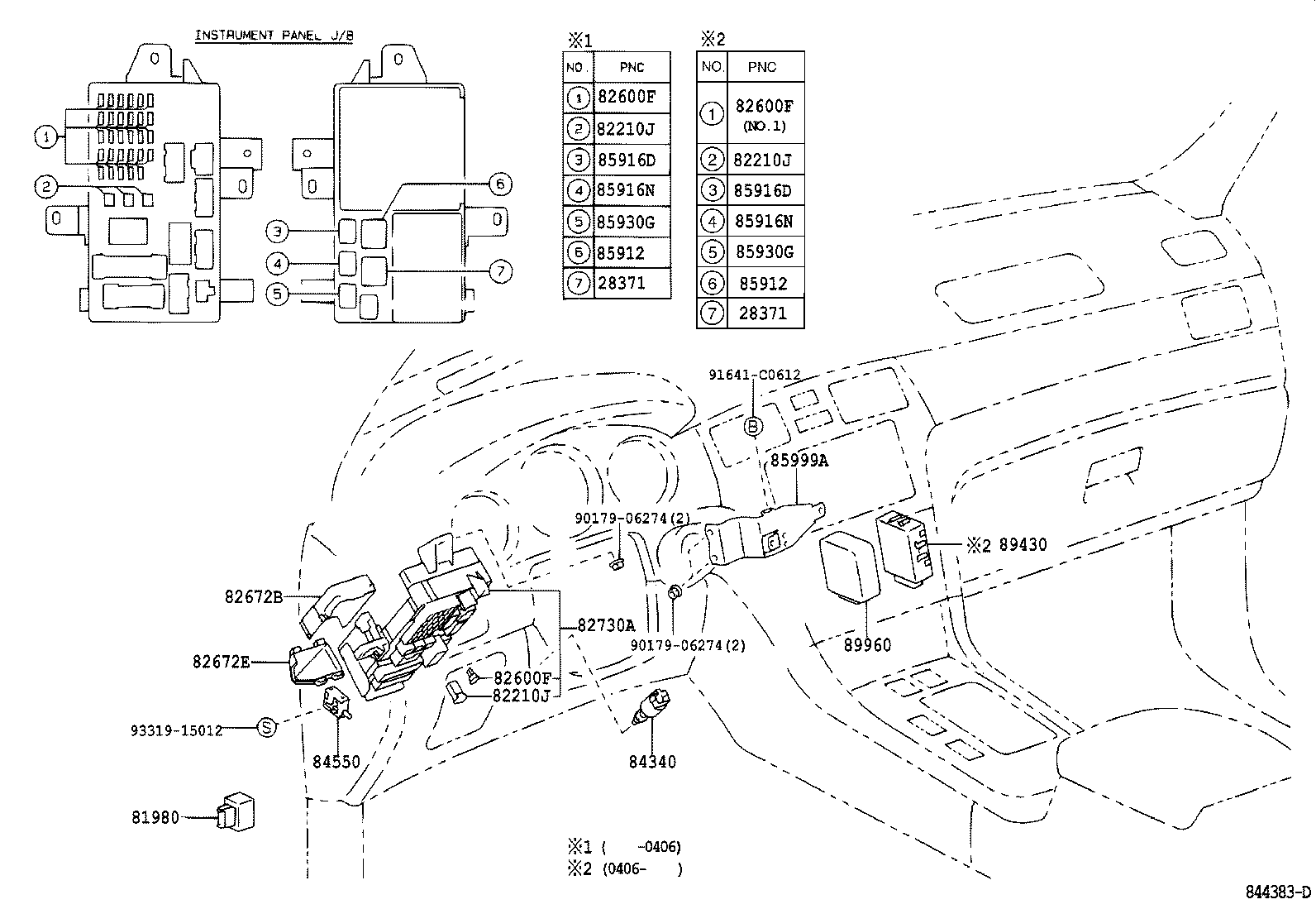 84040-33050 MASTER SWITCH ASSY, POWER WINDOW REGULATOR product image