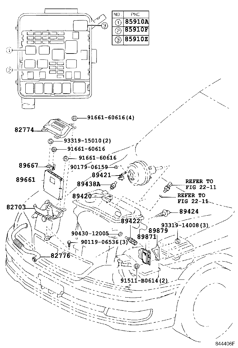 89420-32080 SENSOR ASSY, VACUUM product image