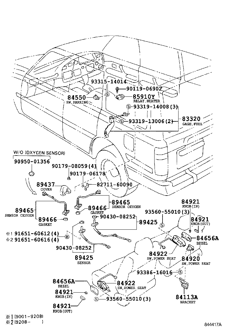 83320-69065 GAGE ASSY, FUEL SENDER product image