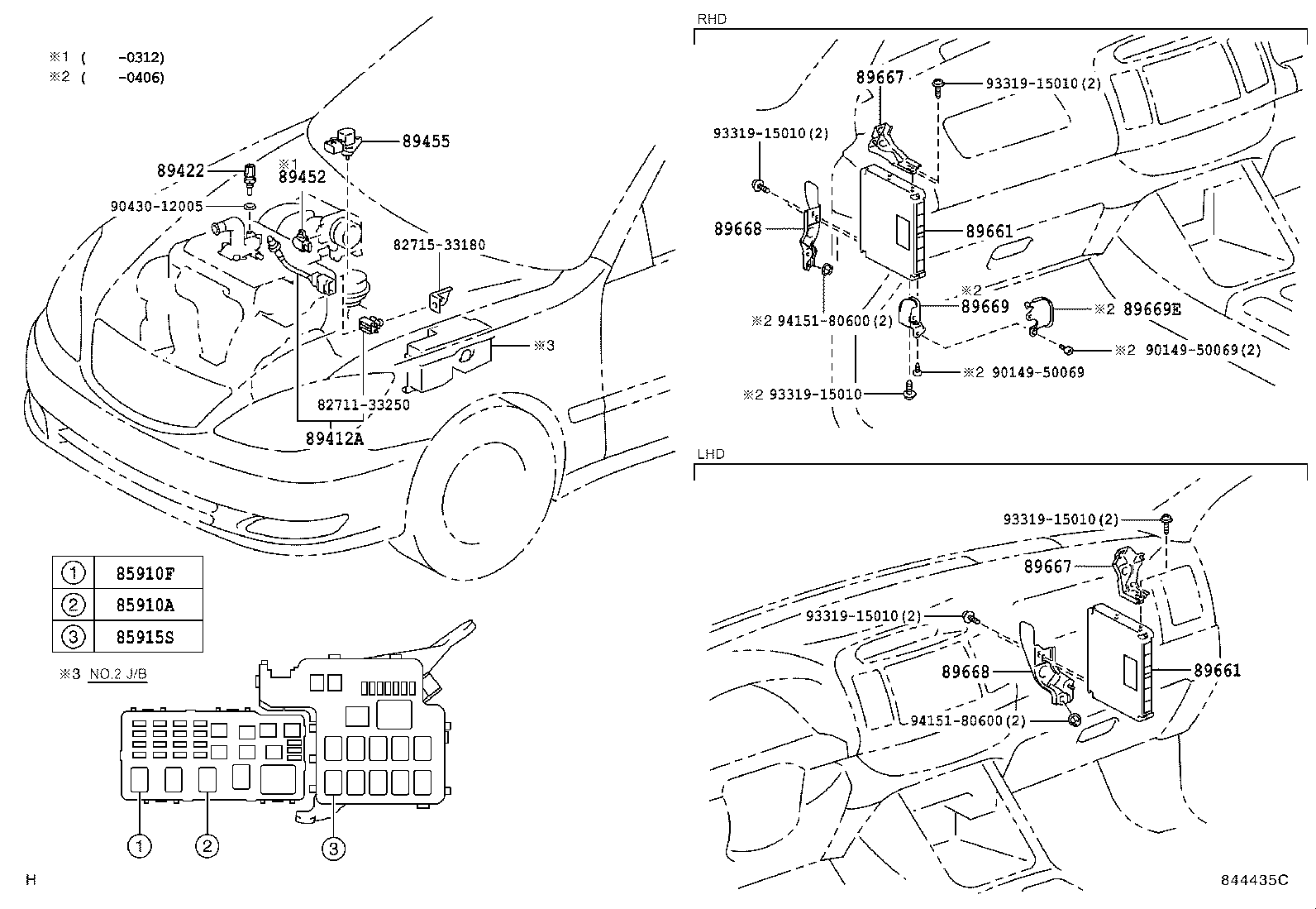 89422-33020 SENSOR, WATER TEMPERATURE (FOR E.F.I.) product image